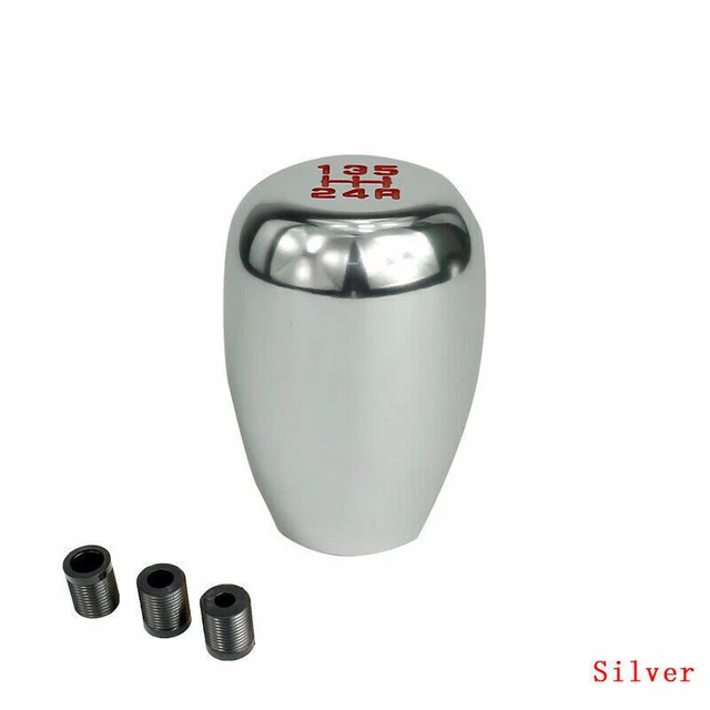 Chrome Aluminum Manual MT Type-R 5 Speed Gear Shifter Shift Knbo For Honda Acura