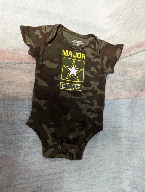 Major Cutie One Piece Outfit Infant Baby Boy Baby Girl Newborn