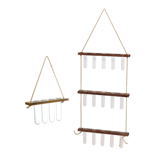 Wall Hanging Planters, Glass Planter Hanging Terrarium Containers Flower Vase