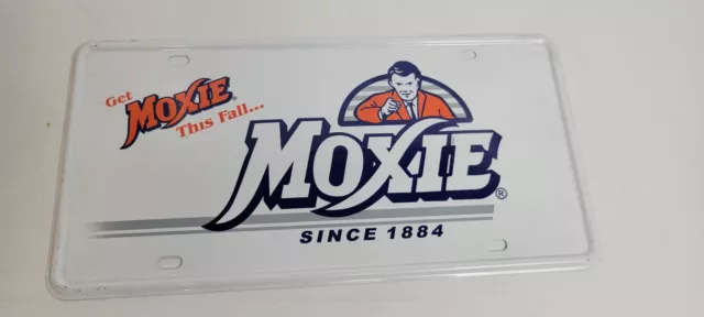 Moxie Soda Collectible Rare Front License plate