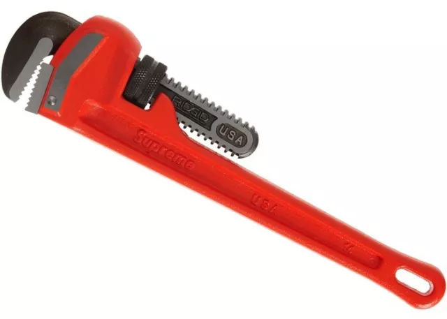 Supreme Ridgid Pipe Wrench Red (neuf)