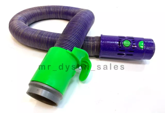 Original Dyson DC04 lila grün gekupplt gebrauchtes Reinigungsrohr Hauptschlauch