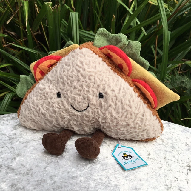 BRAND NEW WITH Tag Jellycat Amuseable Sandwich Soft Plush Toy £22.99