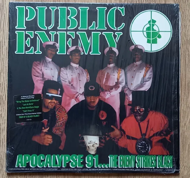 Public Enemy - Apocalypse 91...The Enemy Strikes Back. 1991 US 2 × Vinyl LP.