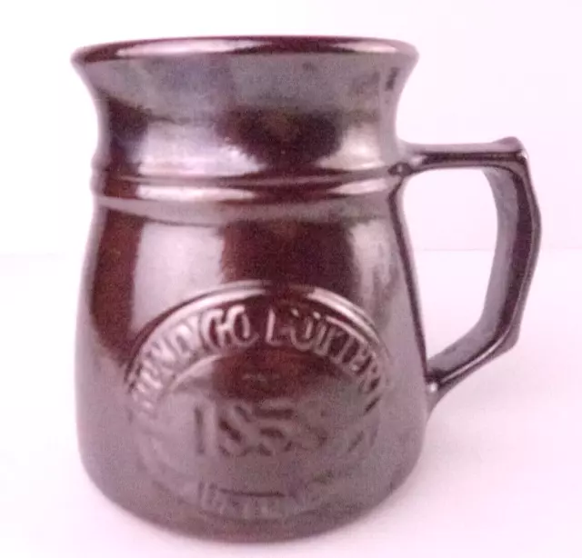 Bendigo Pottery Australia Large Brown Est 1858 Mug 550ml