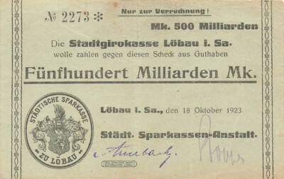 Fonds D'Urgence G Raswerke 20 Milliards Mark BST Allemagne Moll Bst 