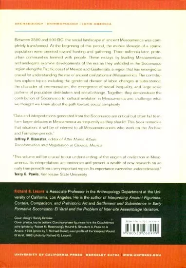 Early MesoAmerica Society Religión México Guatemala 3500-500BC Trabajo Roles de Género 2