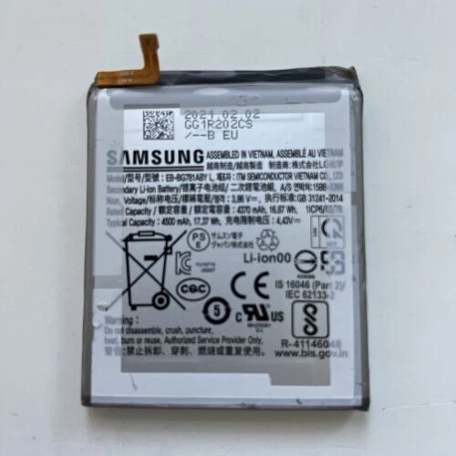 ORIGINAL SAMSUNG AKKU EB-BG781ABY Galaxy S20FE A52 5G A52s Batterie ...