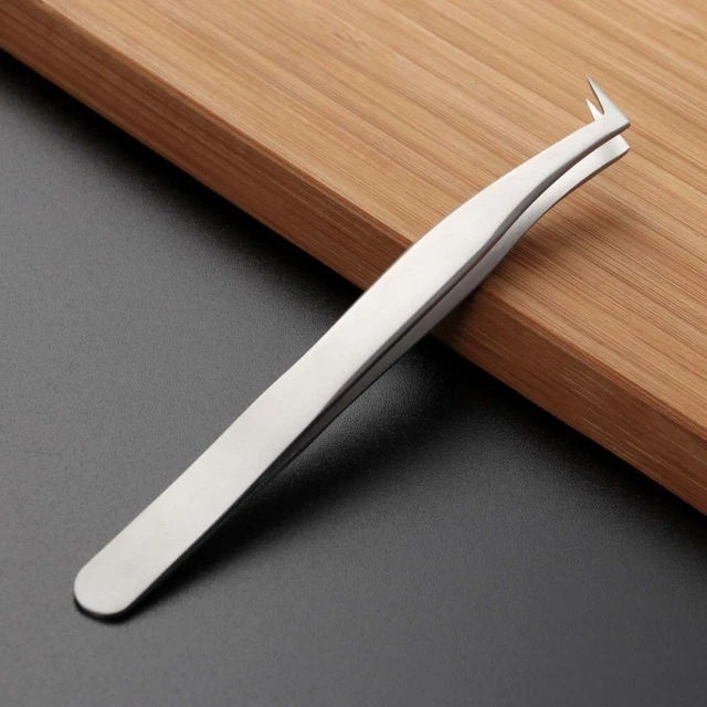 Face Tweezers Beauty Tweezers Eyelash Curlers High Precision 8