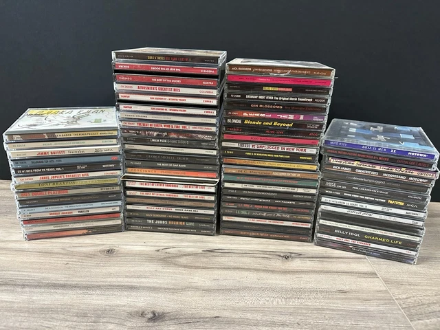 Vintage CD Lot Punk, Rock, Rap, Hip Hop Salt-N-Pepa, Digital Underground 69x Lot