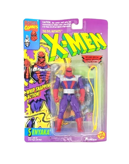 SENYAKA Action Figure X-Men Evil Mutants Marvel Comics Toy Biz 1994