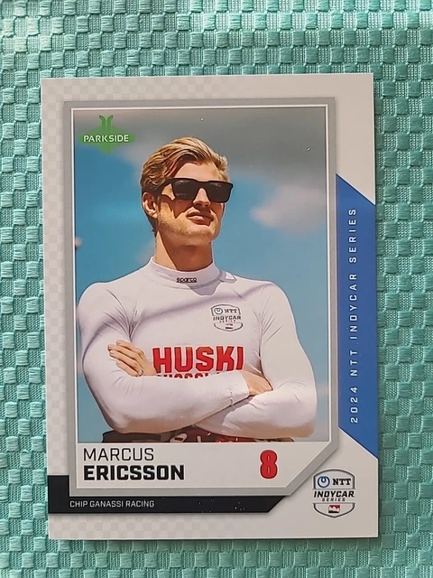 INSERTO TOPPER SCATOLA auto 2024 Parkside Indycar Indy Marcus Ericsson ...