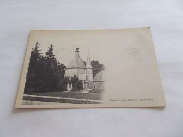 Cpa 58 Chateauvert Pres Clamecy Nievre  Le Pavillon Cpa Precurseur