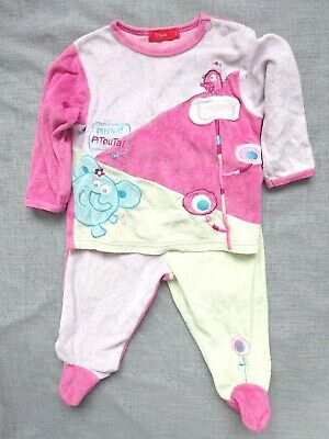 Pyjama Velours Fille Kiabi Bebe 1 Mois 54 Cm Comme Neuf Eur 1 99 Picclick Fr