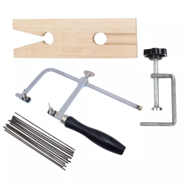 Jeweler's Saw Frame Adjustable with 144  Professional Jewelry Making Kit