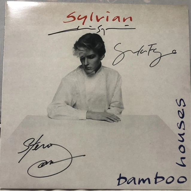 DAVID SYLVIAN BAMBOO Houses Signed 12 Inch EUR 238,11