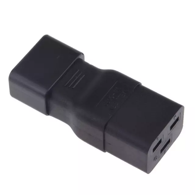 Adaptateur De Convertisseur De Puissance IEC 320 C14 Mâle à C19 Femelle