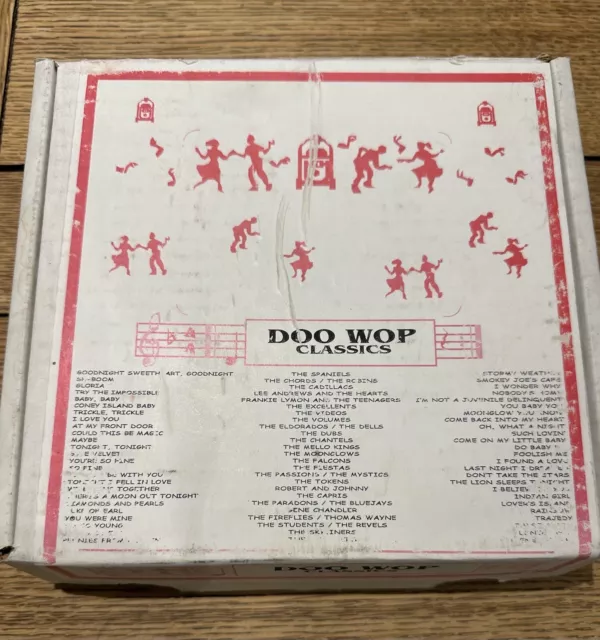 Jukebox Singles “Doo Wop” Box Set Unplayed With Labels Jukebox Singles “Doo Wop” Box Set Unplayed With Labels