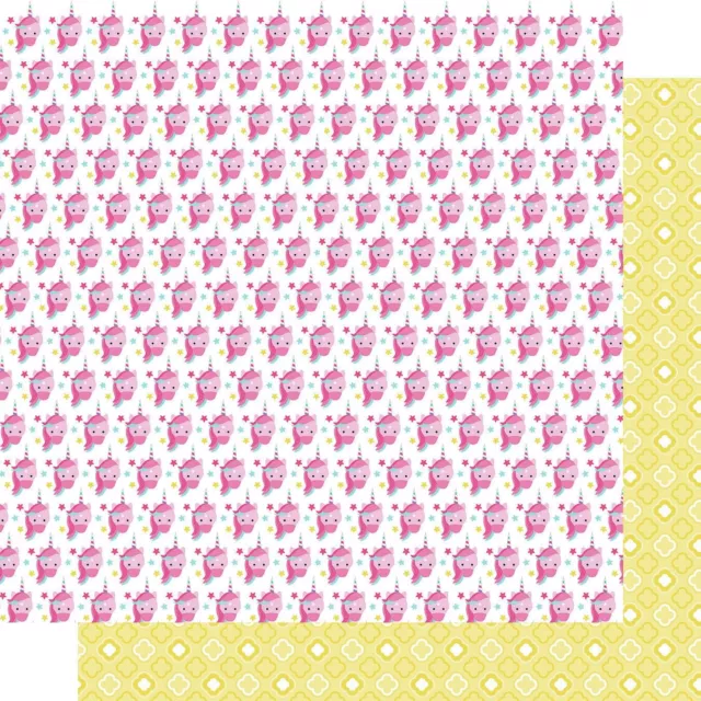 25 Pack My Candy Girl Double-Sided Cardstock 12"X12"-Unicorn Girl BBMY12-2379