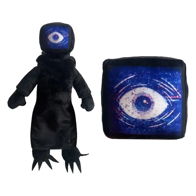 HAASIKI Nightmare Critters Plüsch, Simon Smoke, 30 Cm, Horror-Spiel-Figur