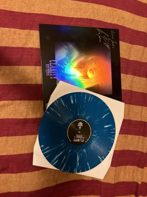 Kim Petras Clarity Limited Blue Swirl Vinyl Record LP UO Urban