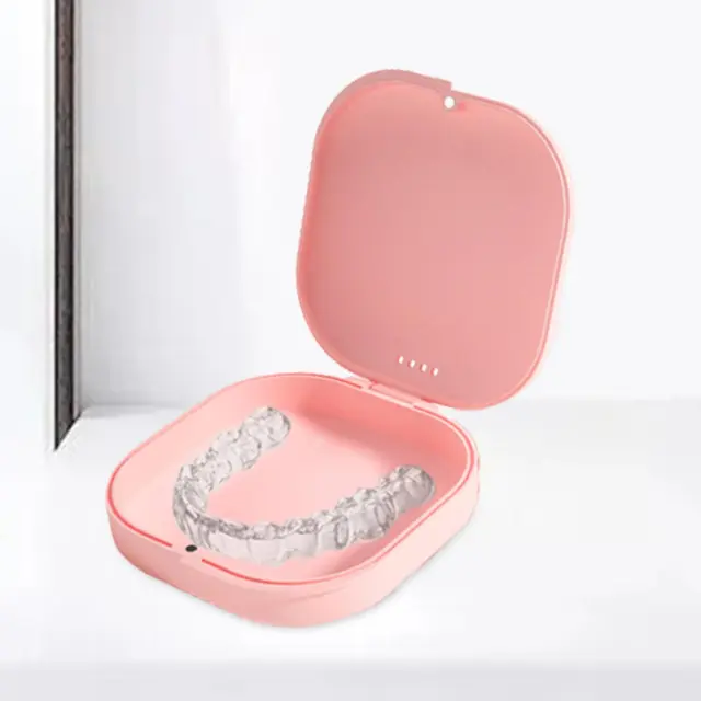 Étui Pour Prothèses Dentaires Boîte De Rangement Pour Protège-dents Étui