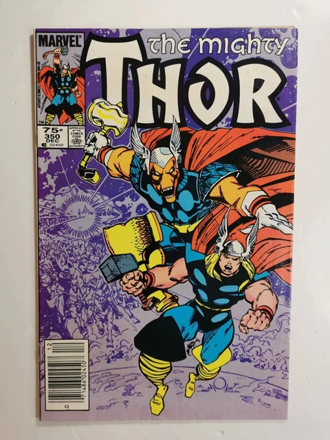 Mighty Thor 350 (1984) Beta Ray Bill Canadian price variant newsstand cpv