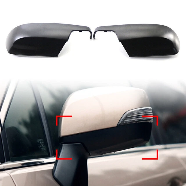 1 paio di cover inferiore specchio lato destro e sinistro ABS nero adatto per Subaru 2012-2018
