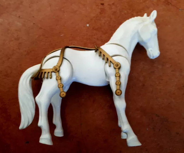 Airgamboys caballo romano antiguo original blanco horse airgam boys