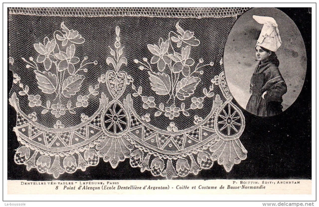 THEME - DENTELLE  - ecole dentelliere d'argentan