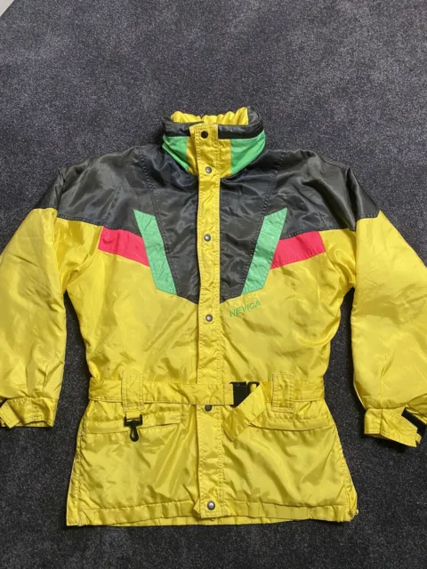 Vintage Nevica Multicoloured Classic Snow Jacket Mens Size M