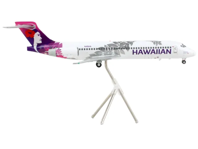 Boeing 717-200 Commercial Aircraft "Hawaiian Airlines" White with Purple Tail "G