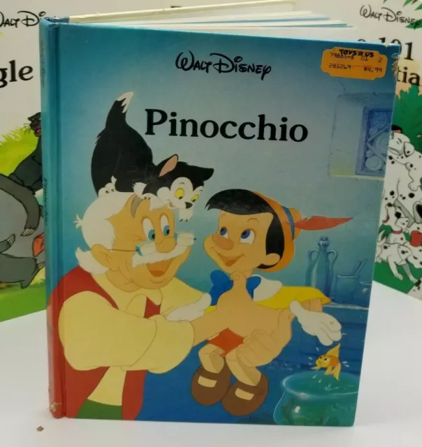 Walt Disneys Jungle Book Pinocchio Bambi and 101 Dalmations by Croker Hardcover 3