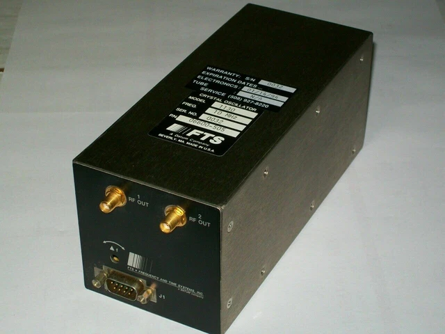 DATUM Symmetricom FTS 1130 Quartz Oscillator 10 MHz time frequency standard OCXO