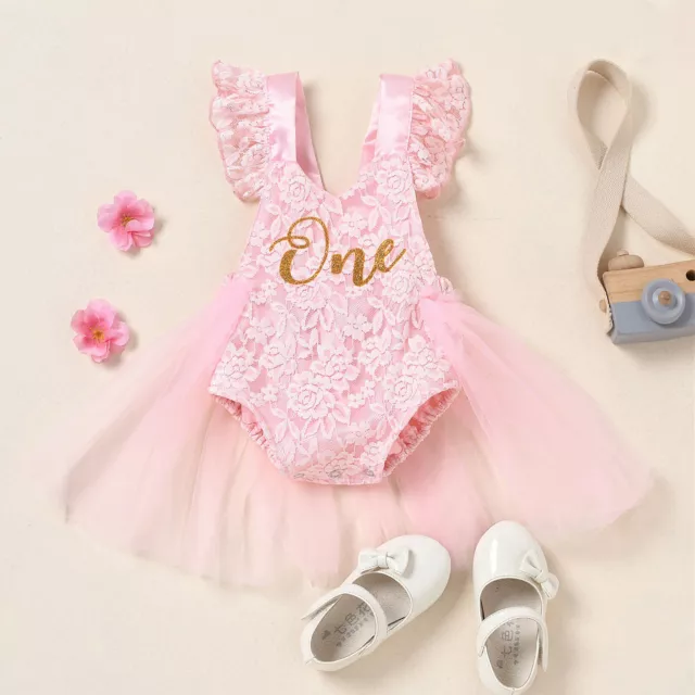 Gonna tutù neonata principessa romper abito festa compleanno arricciacapelli vestiti