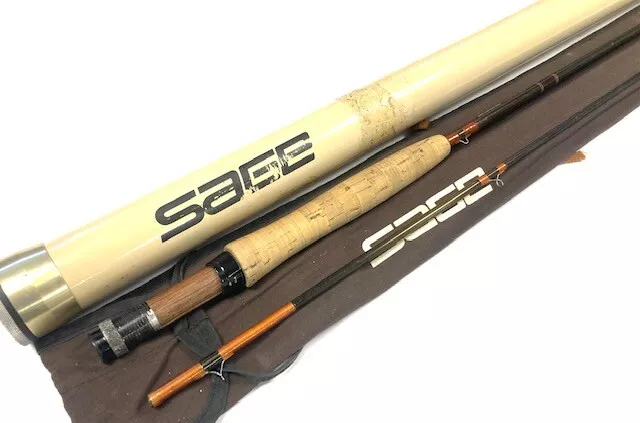 Sage Graphite III 690 RPL 9' line #6 trout fly rod with bag and makers tube