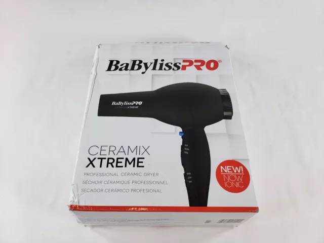 BaBylissPRO Ceramix Xtreme Hair Dryer, Black