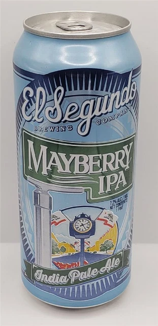 Craft Beer Can El Segundo Brewing Company Mayberry IPA India Ale California Flag