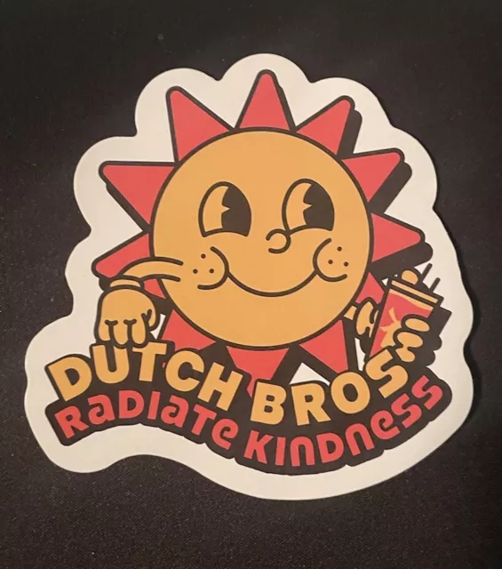 DUTCH BROS STICKER June 2024 Mystery Sticker Hunt SunRadiate Kindness