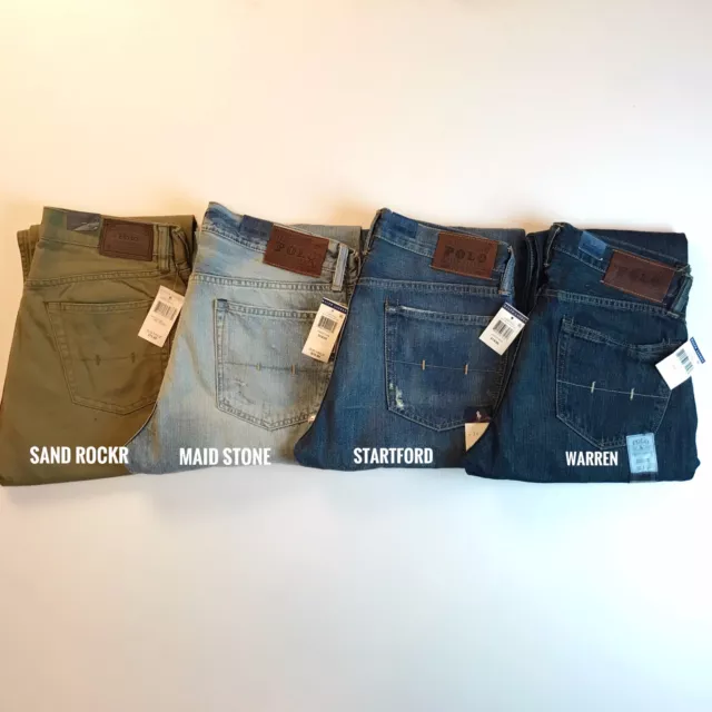 NWT POLO RALPH Lauren Classic 867 Cotton Denim Fit Jeans 30X32 New $59.99 - PicClick