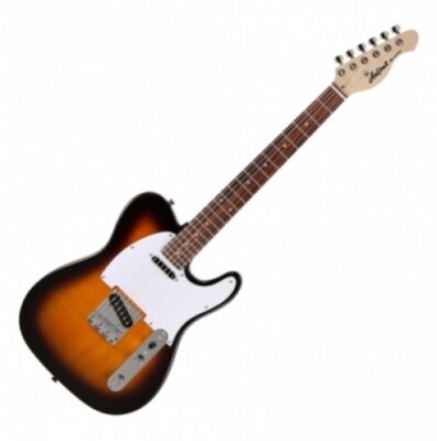 Rocktile Chitarra Elettrica Telecaster Vintage Sunburst 2x Single Coil Palissandro 2-Tone 