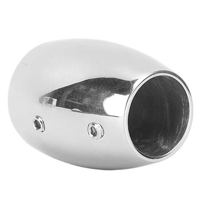 PRIMUZ Mât De Drapeau Bateau Réglable Inox - Support Drapeau Marin Yacht Avec Clip