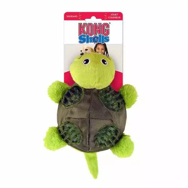 JOUET POUR CHIEN Kong shells turtle SMALL