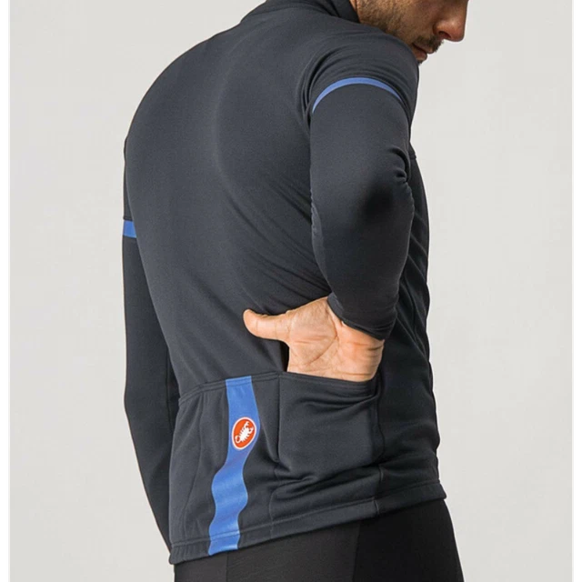 Castelli Maglia Fondo 2 Antracite/Blue 3