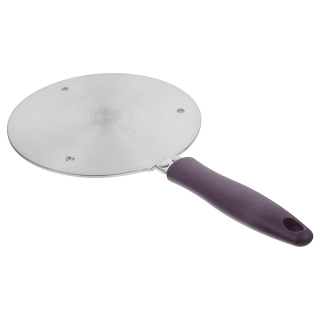 Plaque Conductrice De Chaleur En Acier Inoxydable - 12,8x12,8 Cm - Pour Répartir La Chaleur Sur Les Plaques De Cuisson
