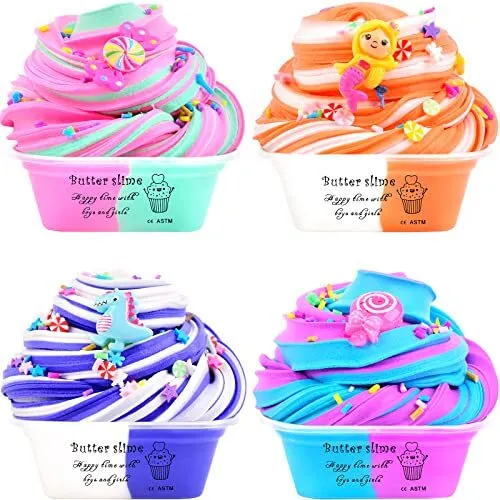 ToysButty Kit de Slime Enfant Complet pour Fille Garçon, 24 Pots
