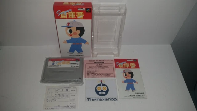 90-23 SUPER NINTENDO Snes Famicom Sfc Super Soukoban Brand New Japan ...
