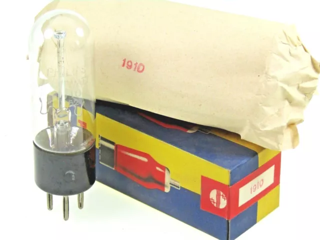 1910 Philips Miniwatt Eisenwasserstoff-Widerstand Röhre tube Valvola NOS NEW NEU