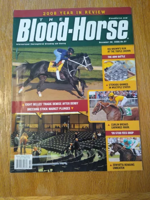 The Blood-Horse Magazine December 20th issue, 2008 Year In Review