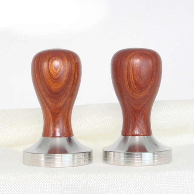 Espresso-Kaffee-Tamper Handstampfer Kaffeestampfer 58mm Rostfreier Stahl
